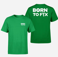 Thumbnail for Customisable Born To Fix Airplanes T-Shirt - view 8