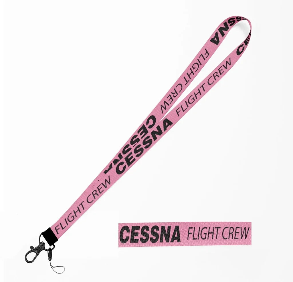 CESSNA Flight Crew lanyard - pink