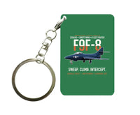 Thumbnail for F9F-8 COUGAR Key Chain design on green key chain