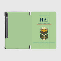 Thumbnail for Hannover Airport (HAJ) design on light green samsung tablet tablet case