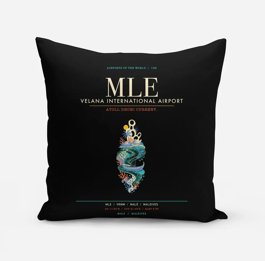 Velana International Airport Male MLE - Atoll Dhoni Current - Black