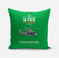 Thumbnail for Airbus H155 EC155 B1 design on green pillow