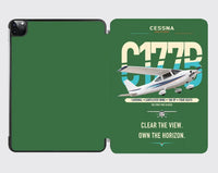 Thumbnail for Cessna 177B Cardinal design on green ipad tablet case
