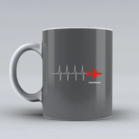 Thumbnail for Customisable Aviation Heartbeats Mug - view 8