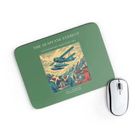 Thumbnail for VINTAGE G4296 - The Seaplane Everest - Designed Mouse Pads design on green rectangle