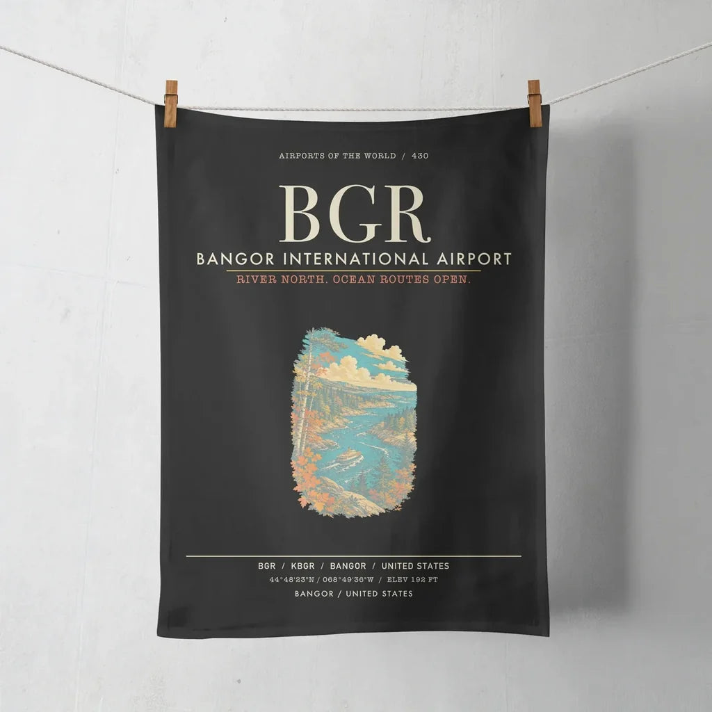 Bangor International Airport BGR - Black