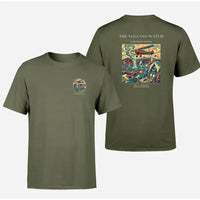 Thumbnail for VINTAGE G4042 - The Volcano Watch - Double-Side T-Shirt design on greenarmy double side t shirt