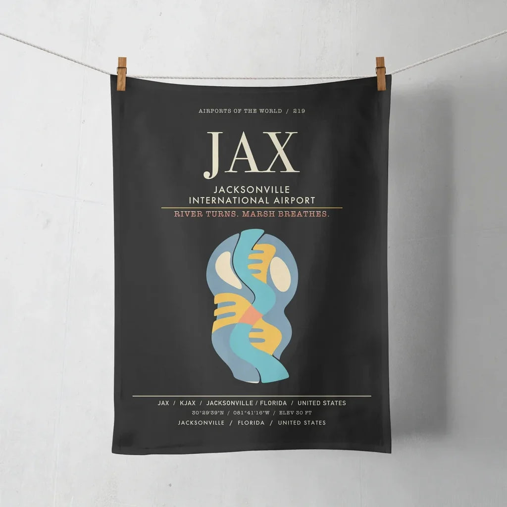 Jacksonville International Airport JAX - Black