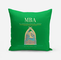Thumbnail for Moi International Airport (MBA) design on green pillow