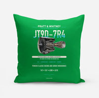Thumbnail for JT9D-7R4 design on green pillow