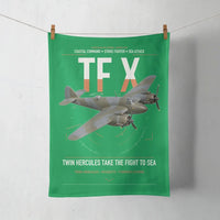 Thumbnail for Bristol Beaufighter TF X design on green towel