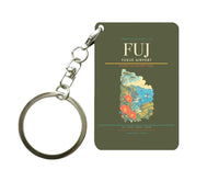 Thumbnail for Fukue Airport (FUJ) design on green army key chain