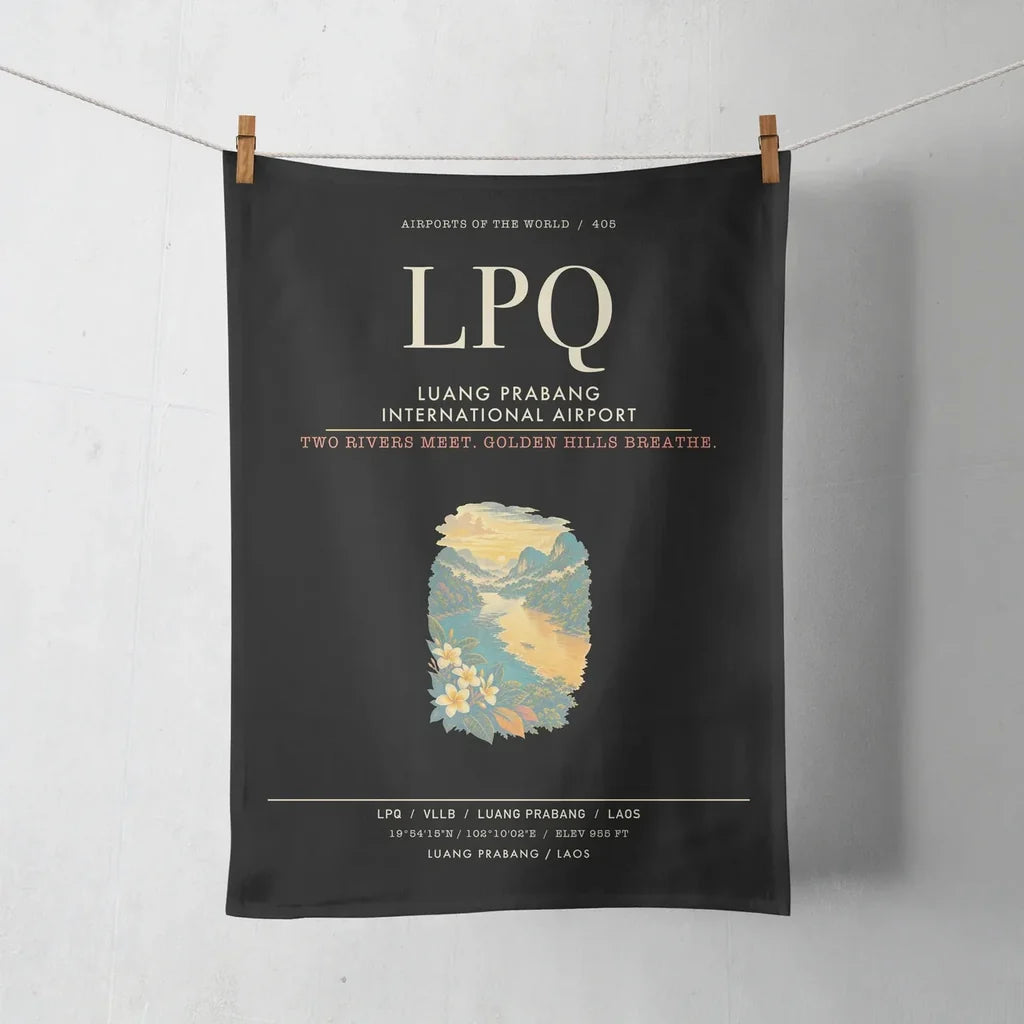 Luang Prabang International Airport LPQ - Black