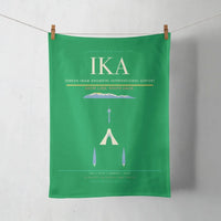 Thumbnail for Tehran Imam Khomeini International Airport (IKA) design on green towel