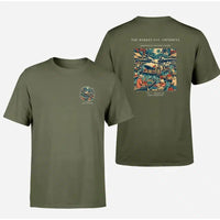 Thumbnail for VINTAGE G4404 - The Market Day Amphibian - Double-Side T-Shirt design on greenarmy double side t shirt