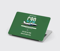 Thumbnail for Beechcraft King Air C90 design on green MacBook case