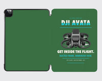 Thumbnail for DJI Avata design on green ipad tablet case