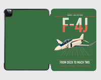 Thumbnail for F-4J Phantom II design on green ipad tablet case