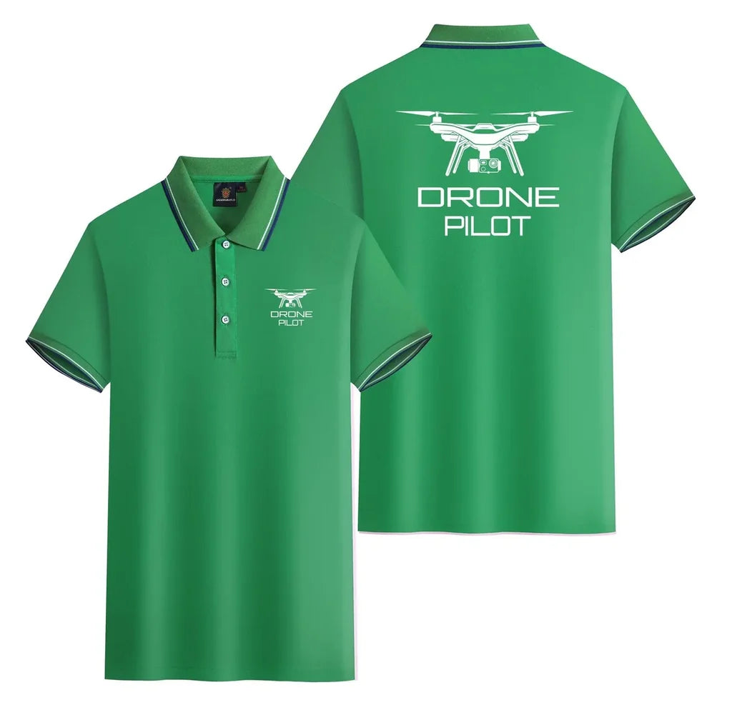 Customisable Drone Polo Shirt - view 8