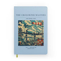 Thumbnail for VINTAGE G4109 - The Crosswind Masters - Designed Notebooks design on lightblue