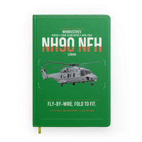 Thumbnail for NHIndustries NH90 NFH Caïman design on green notebook