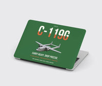 Thumbnail for C-119G Flying Boxcar design on green MacBook case