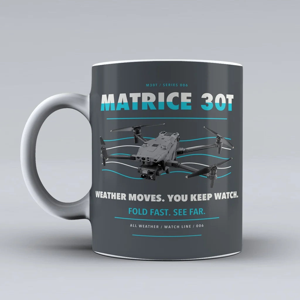 Matrice 30T Mug design on gray dji