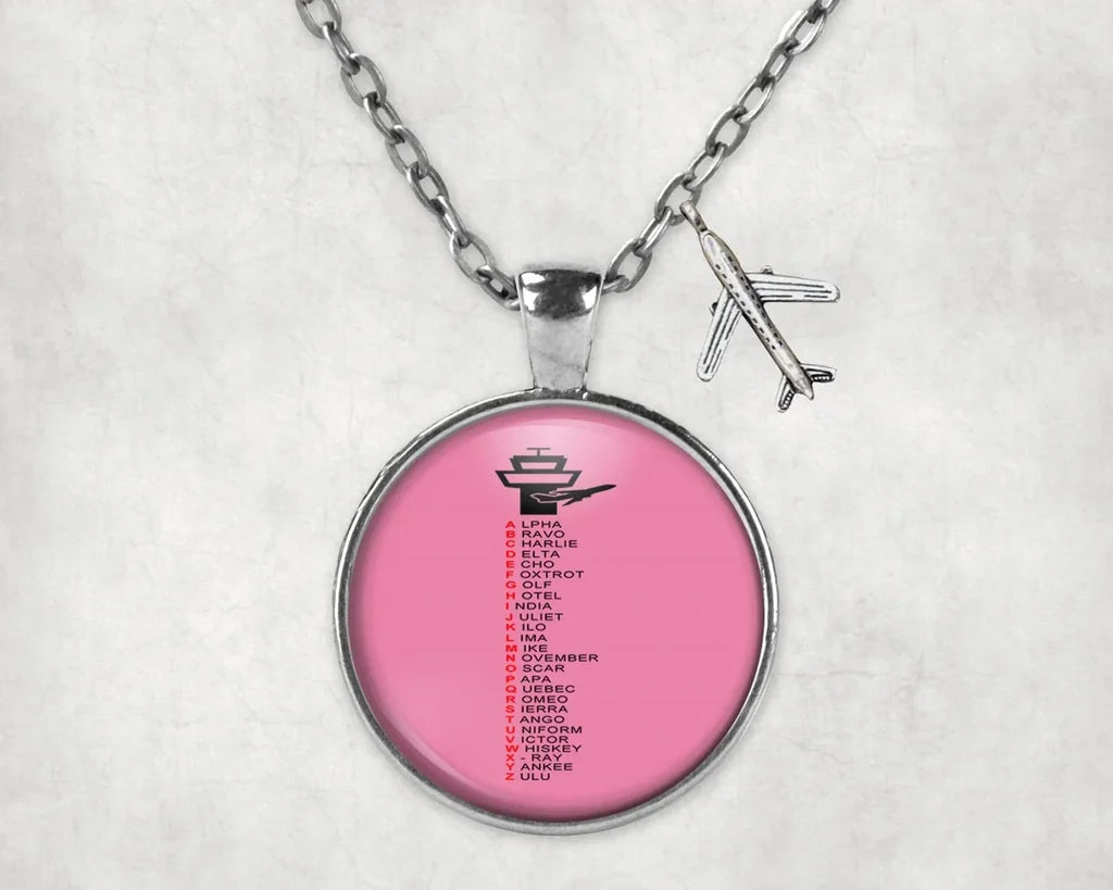 Aviation Alphabet Necklace - view 8
