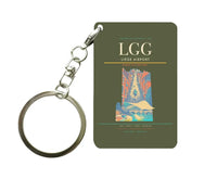 Thumbnail for Liège Airport (LGG) design on green army key chain