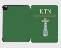 Thumbnail for Ketchikan International Airport (KTN) design on green ipad tablet case