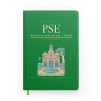 Thumbnail for Mercedita Airport (PSE) design on green notebook