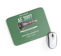 Thumbnail for AE 3007 design on green rectangle mouse pad