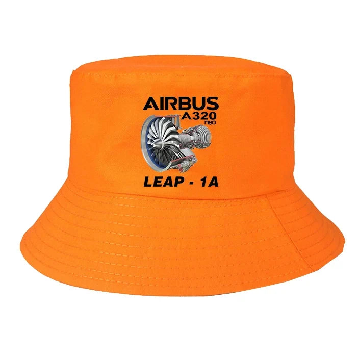 Airbus A320neo & Leap 1A Engine summer hat - orange
