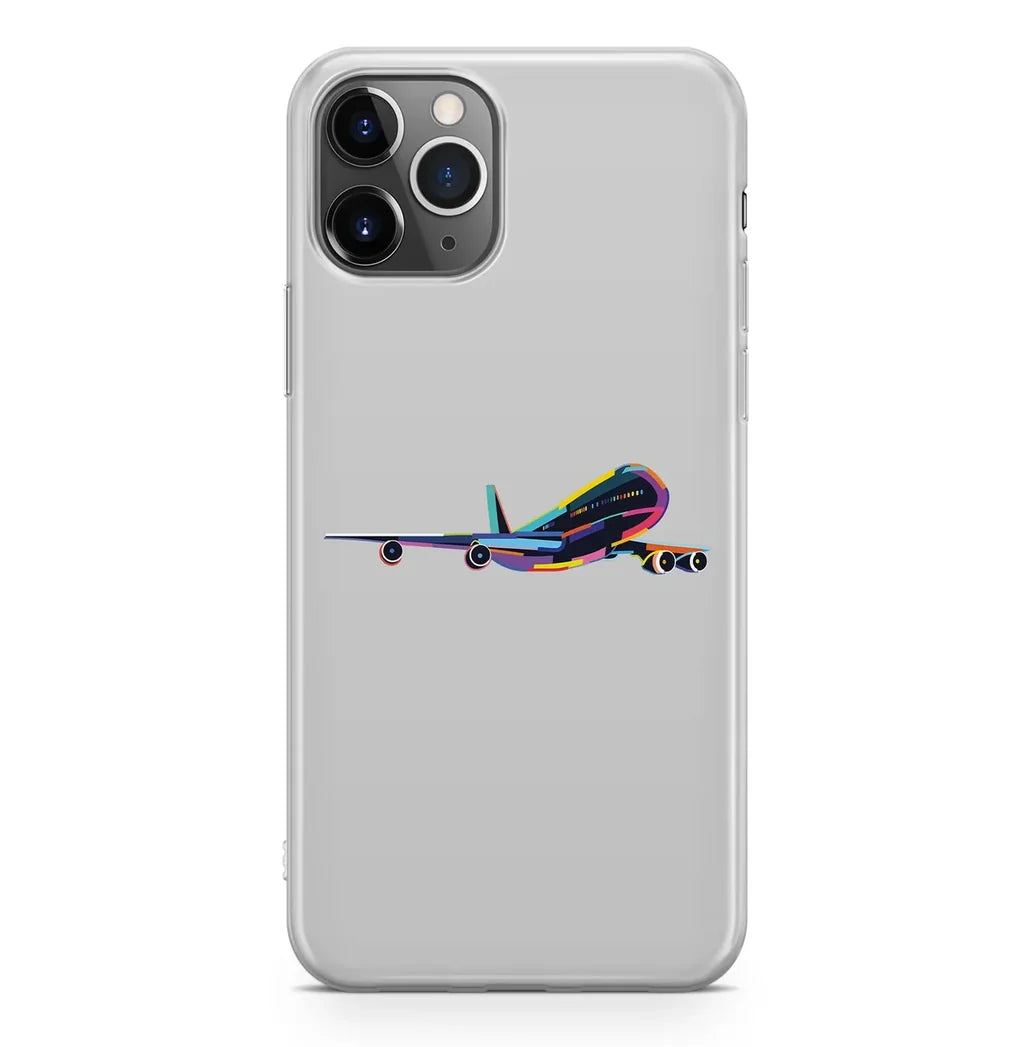 Multicolor Airplane iPhone Case - view 8