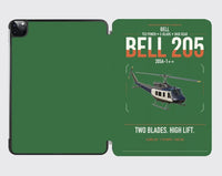 Thumbnail for Bell 205A-1++ design on green ipad tablet case