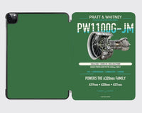 Thumbnail for PW1100G-JM design on green ipad tablet case