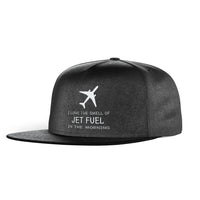 Thumbnail for I Love The Smell Of Jet Fuel In The Morning snapback - view 8