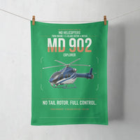 Thumbnail for MD Helicopters MD 902 Explorer design on green towel