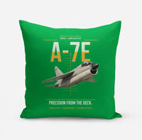 Thumbnail for A-7E Corsair II design on green pillow