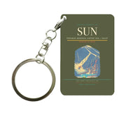 Thumbnail for Friedman Memorial Airport (SUN) design on green army key chain