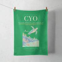 Thumbnail for Vilo Acuña Airport (CYO) design on green towel