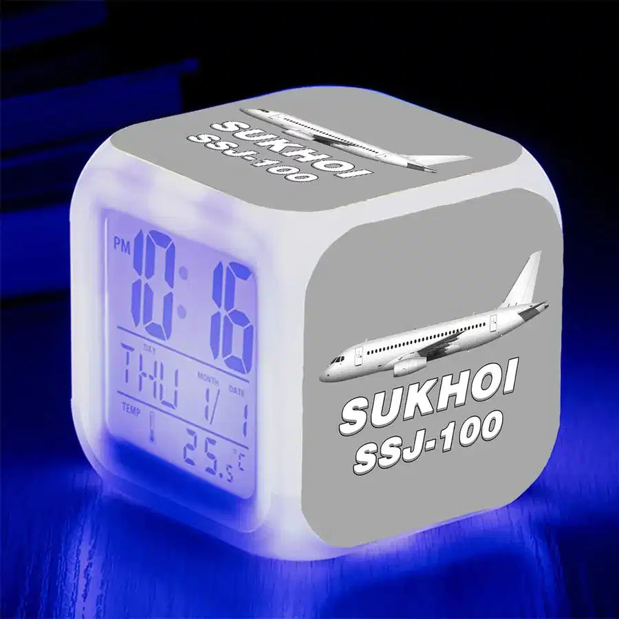 Sukhoi Superjet 100 Digital Alarm Clock - view 8