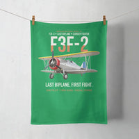 Thumbnail for F3F-2 Last Biplane First Fight design on green towel