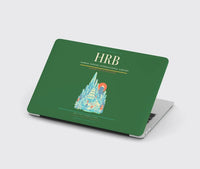 Thumbnail for Harbin Taiping International Airport (HRB) design on green MacBook case
