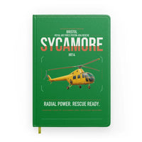 Thumbnail for Bristol Sycamore HR14 design on green notebook
