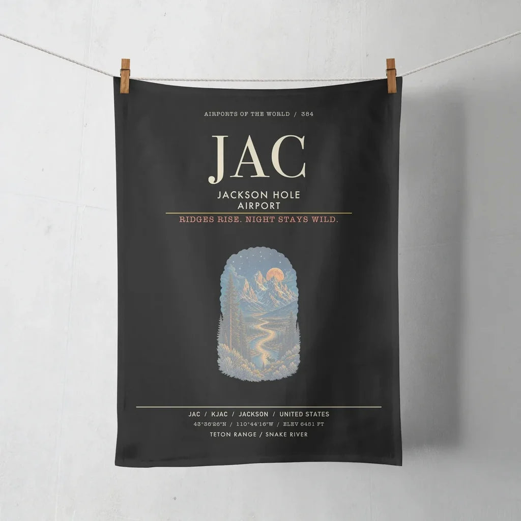 Jackson Hole Airport JAC - Black