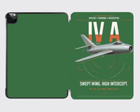 Thumbnail for Dassault Mystère IV A design on green ipad tablet case