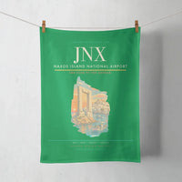 Thumbnail for Naxos Island National Airport (JNX) design on green towel