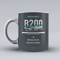 Thumbnail for Air B200 Mug design on gray king