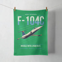 Thumbnail for F-104C Starfighter design on green towel